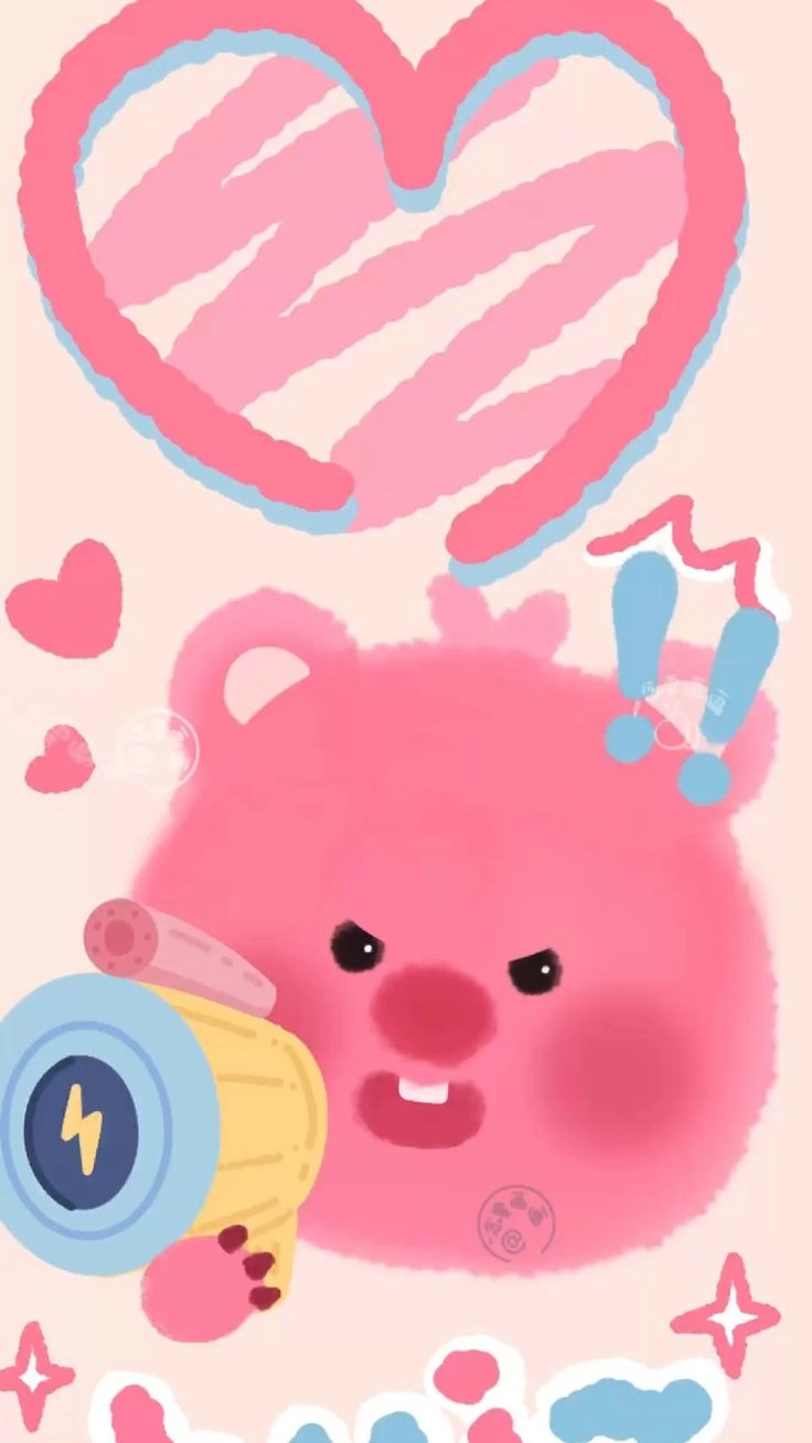 Bé gấu xinh xắn trong hình gấu loopy cute