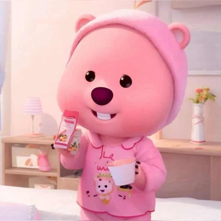 Ngập tràn sự dễ thương với ảnh gấu loopy
