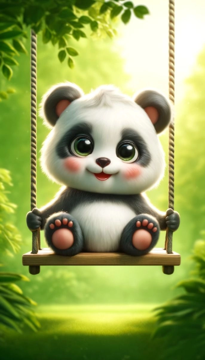Tìm thấy cảm hứng từ ảnh con gấu trúc đáng yêu