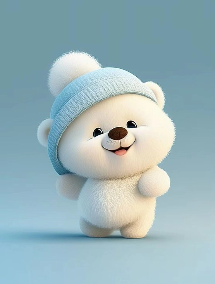 Thay đổi avatar với hình ảnh gấu trắng cute cực xịn
