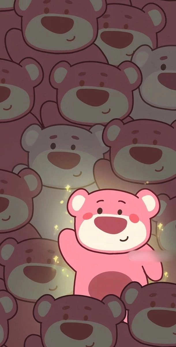 Đổi phong cách bằng ảnh gấu dâu cute cho ngày vui vẻ