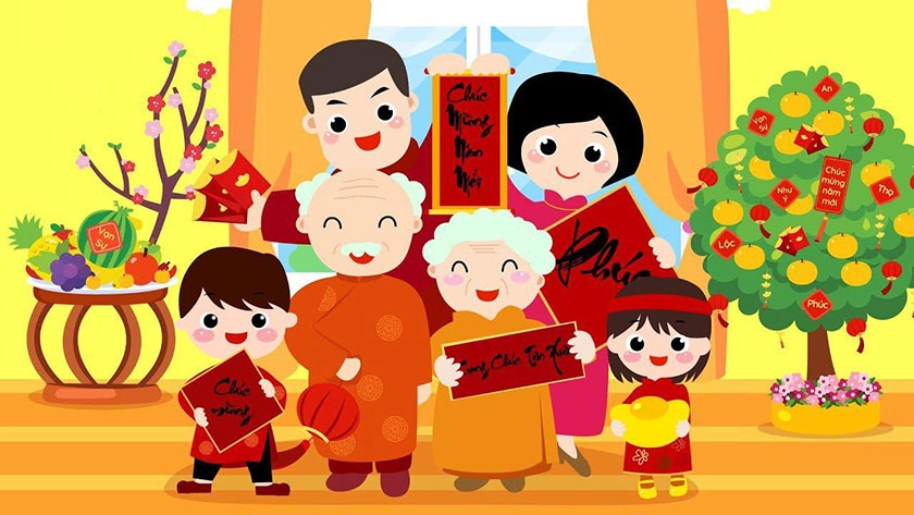 Nổi bật phong cách riêng trong hình ảnh gia đình 6 người anime