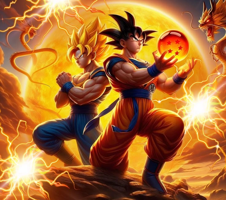 Ảnh anime goku mang đến vẻ đẹp mạnh mẽ và đầy sức hút