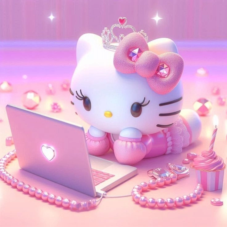 Khác biệt với ảnh hello kitty cute vô tri độc lạ
