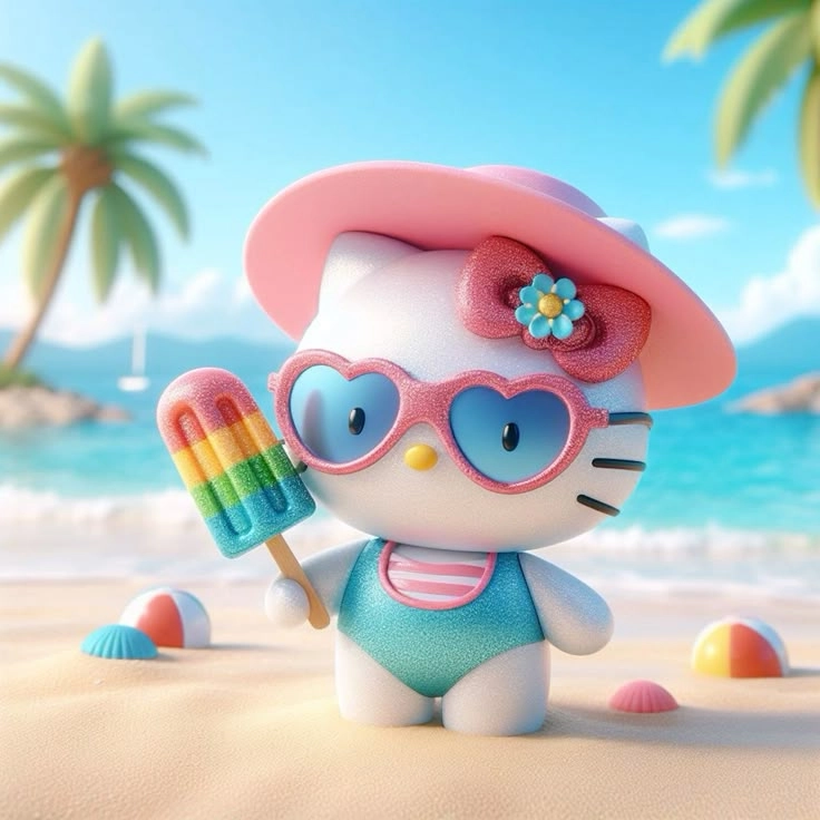 Phong cách nổi bật với ảnh hello kitty ngầu cực chất