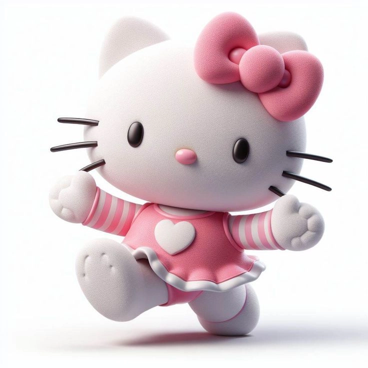 Siêu dễ thương với bộ ảnh của hello kitty cực mới