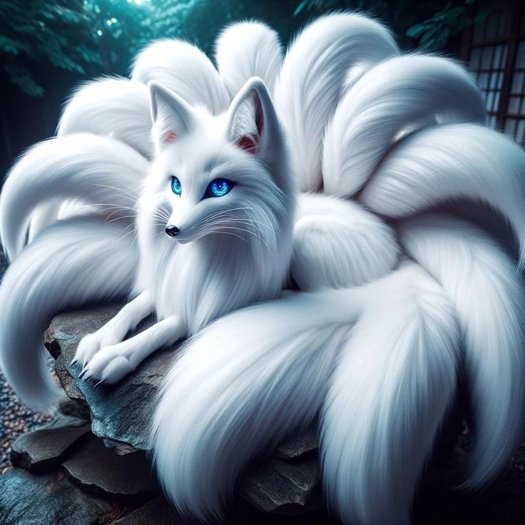 Dáng vẻ quyến rũ của hình ảnh của hồ ly