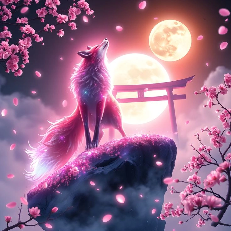 Cuốn hút theo truyền thuyết hình ảnh hồ ly chín đuôi