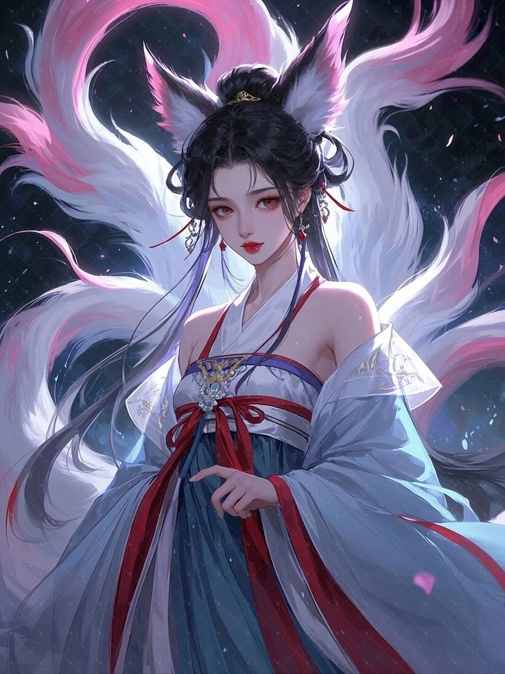 Tỏa sáng trong từng khung hình ảnh cửu vĩ hồ đẹp