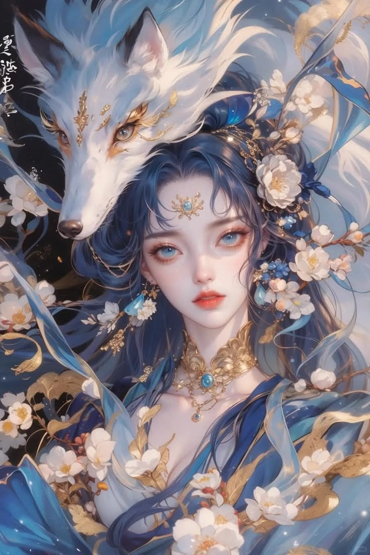 Thần thái khó cưỡng với ảnh hồ ly 9 đuôi