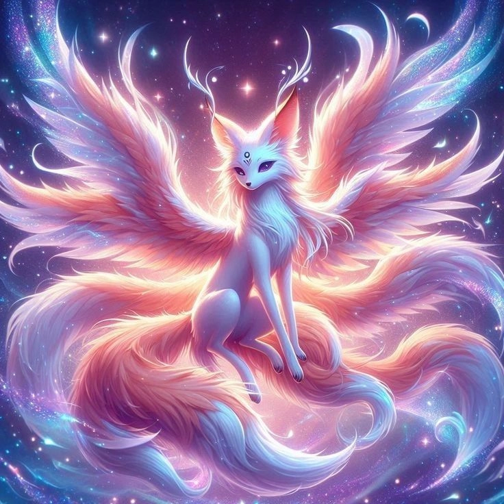 Cuốn hút với hình ảnh hồ ly 9 đuôi ngầu