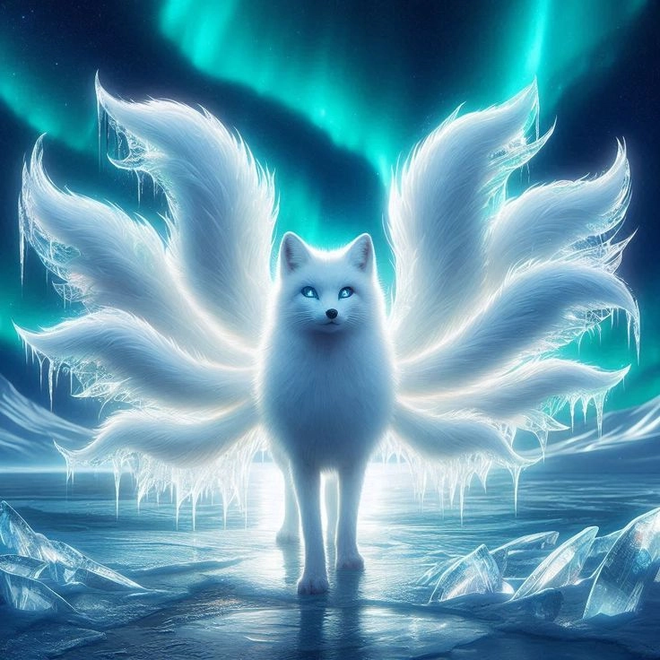 Nét cổ tích hiện lên từ hình nên hồ ly 9 đuôi