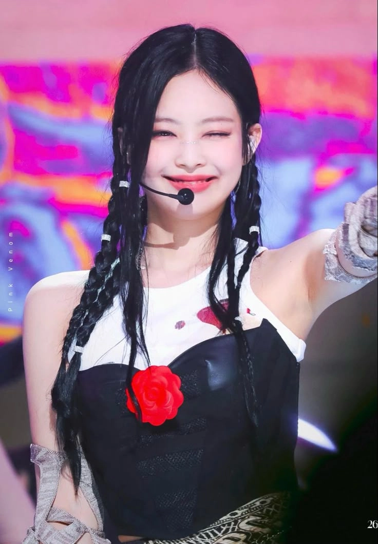 Phong cách đáng yêu trong hình nền jennie cute
