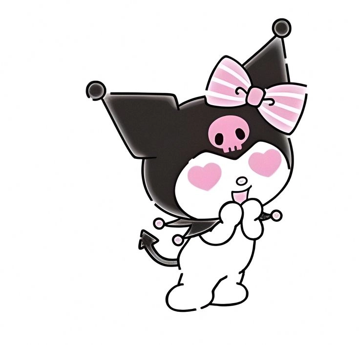 Học theo phong cách Nhật với cách vẽ kuromi anime chuẩn cute