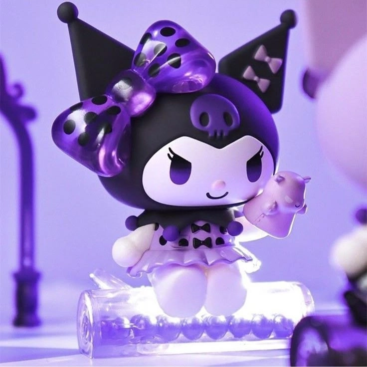 Đổi gió desktop với hình nền máy tính kuromi cute