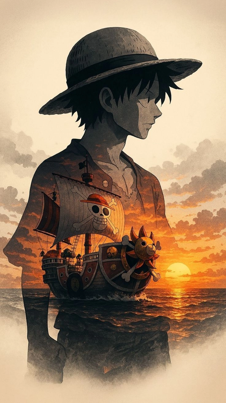 Ngắm ngay hình luffy ngầu lòi chất như nước cất