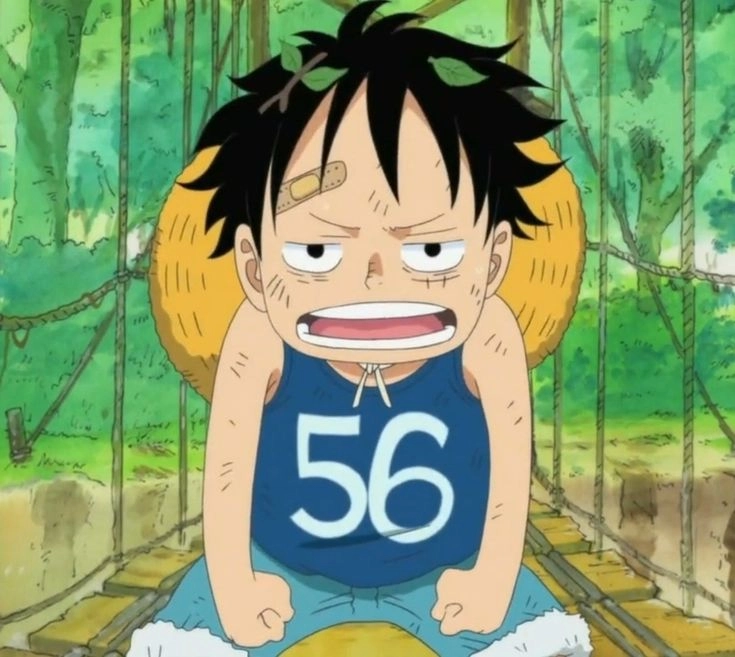 Cùng xem ảnh luffy hồi nhỏ dễ thương khó cưỡng