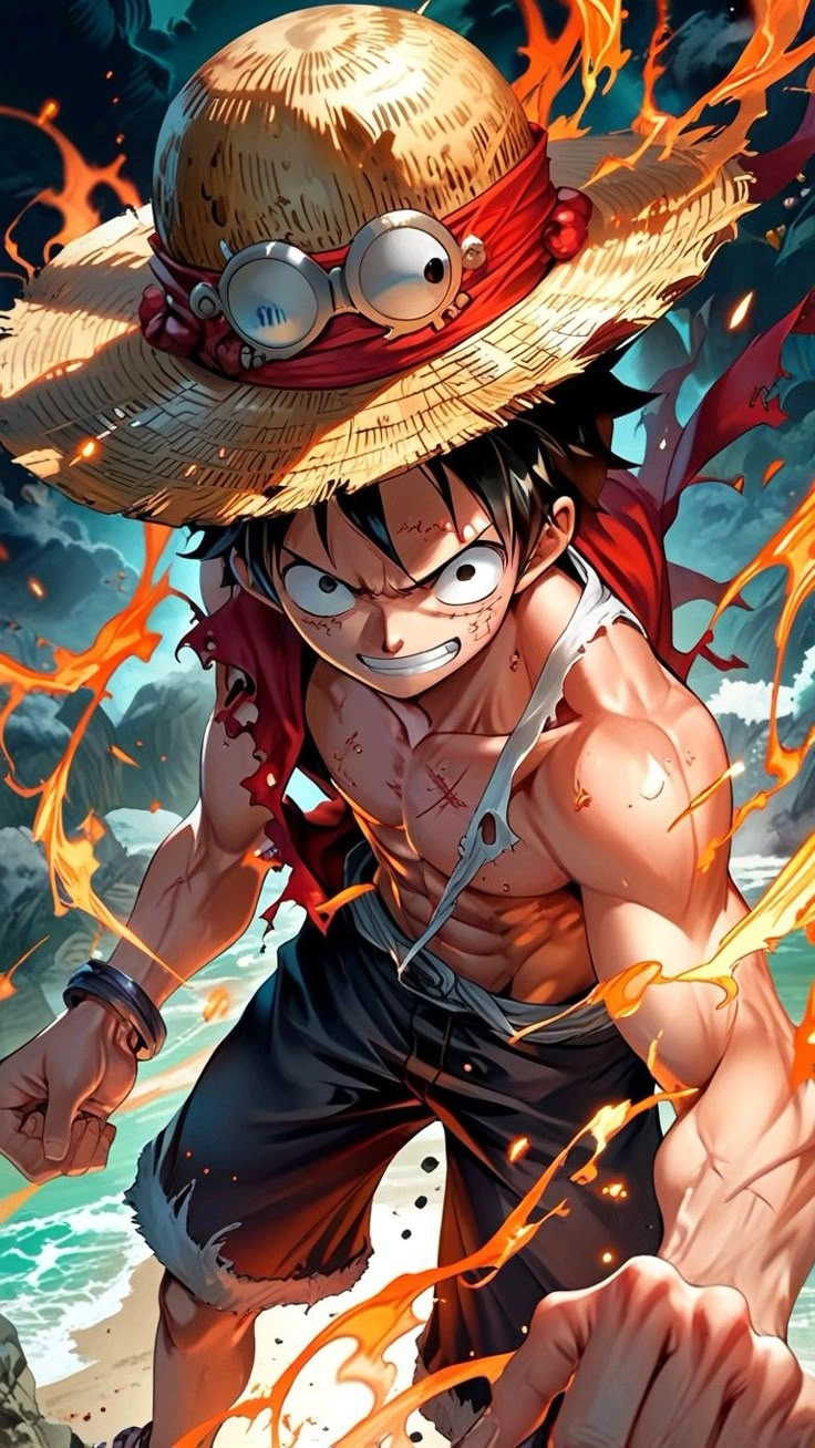 Góc nhìn mới với hình ảnh luffy cực ngầu 3d sống động