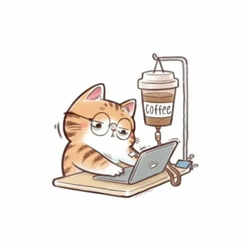 Dễ thương quá sức trong ảnh mệt mỏi hoạt hình