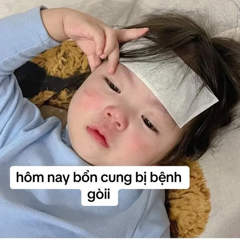 Sự dễ thương khi mệt mỏi hình ảnh bị ốm dễ thương