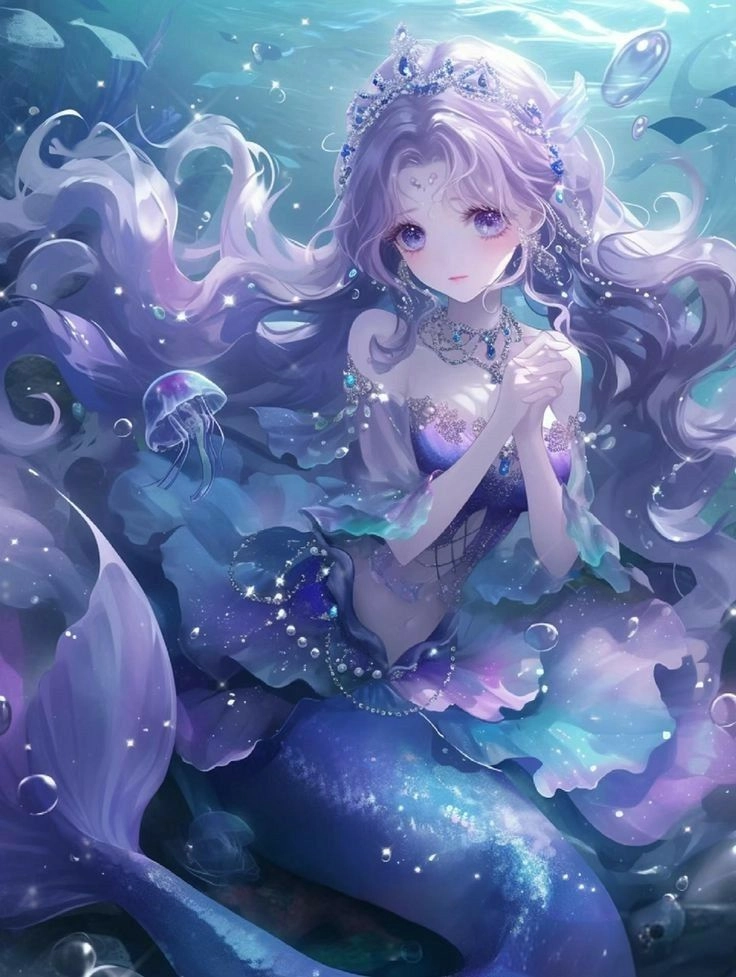 Thả tim ngay với hình ảnh nàng tiên cá cute