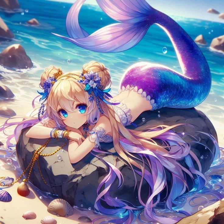 Mê mẩn trước vẻ đẹp hình nàng tiên cá