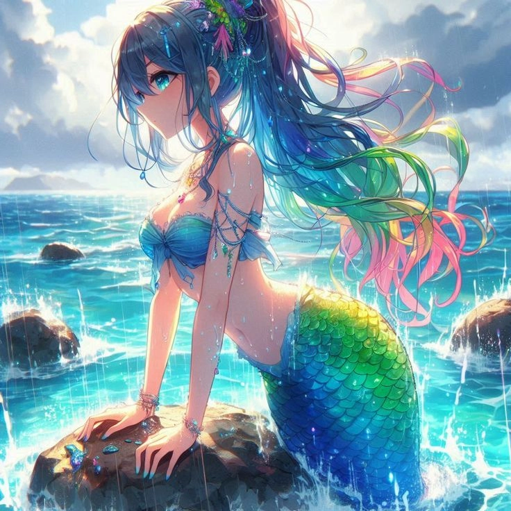 Cuốn hút với hình nàng tiên cá đẹp