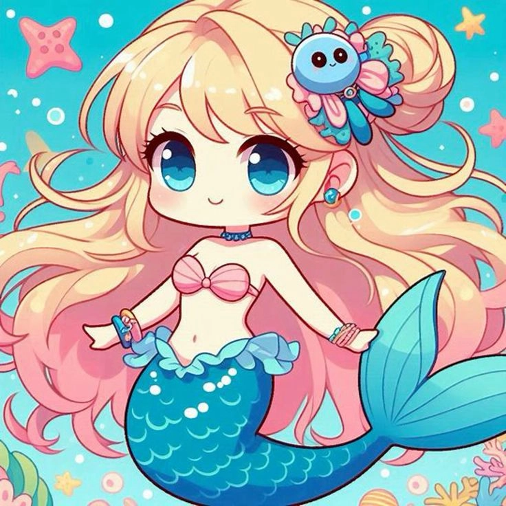 Câu chuyện cổ tích trong những hình ảnh về nàng tiên cá