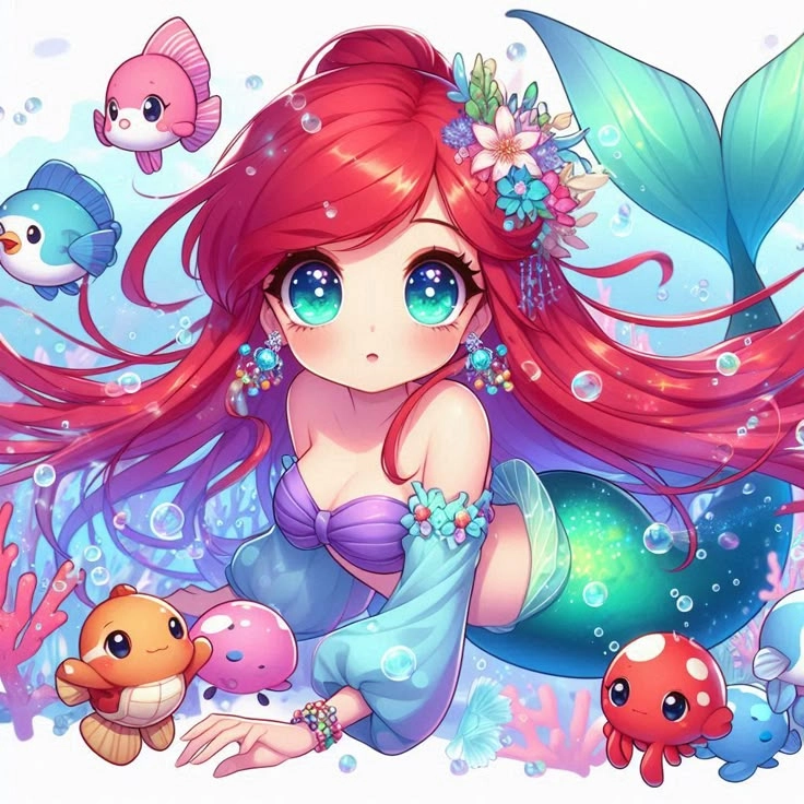 Bật cười cùng hình ảnh nàng tiên cá hài hước