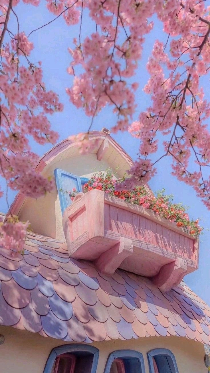 Cùng chill với hình nền màu hồng đáng yêu nhẹ nhàng