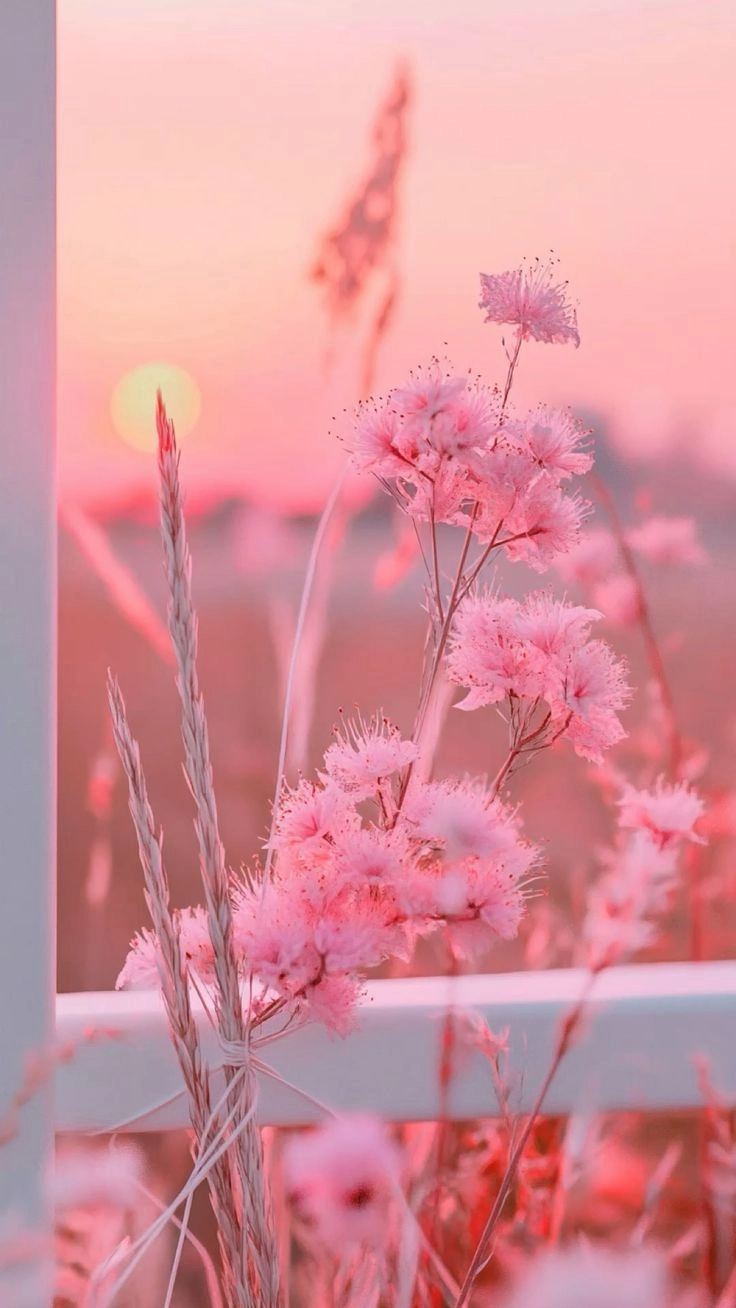 Gợi cảm giác yêu thương với ảnh nền dễ thương màu hồng