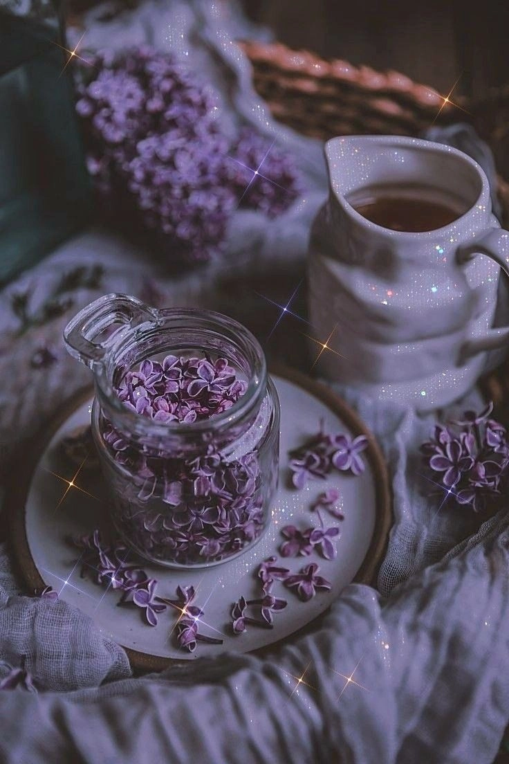 hình ảnh màu tím cute giúp trang cá nhân thêm phần dễ thương