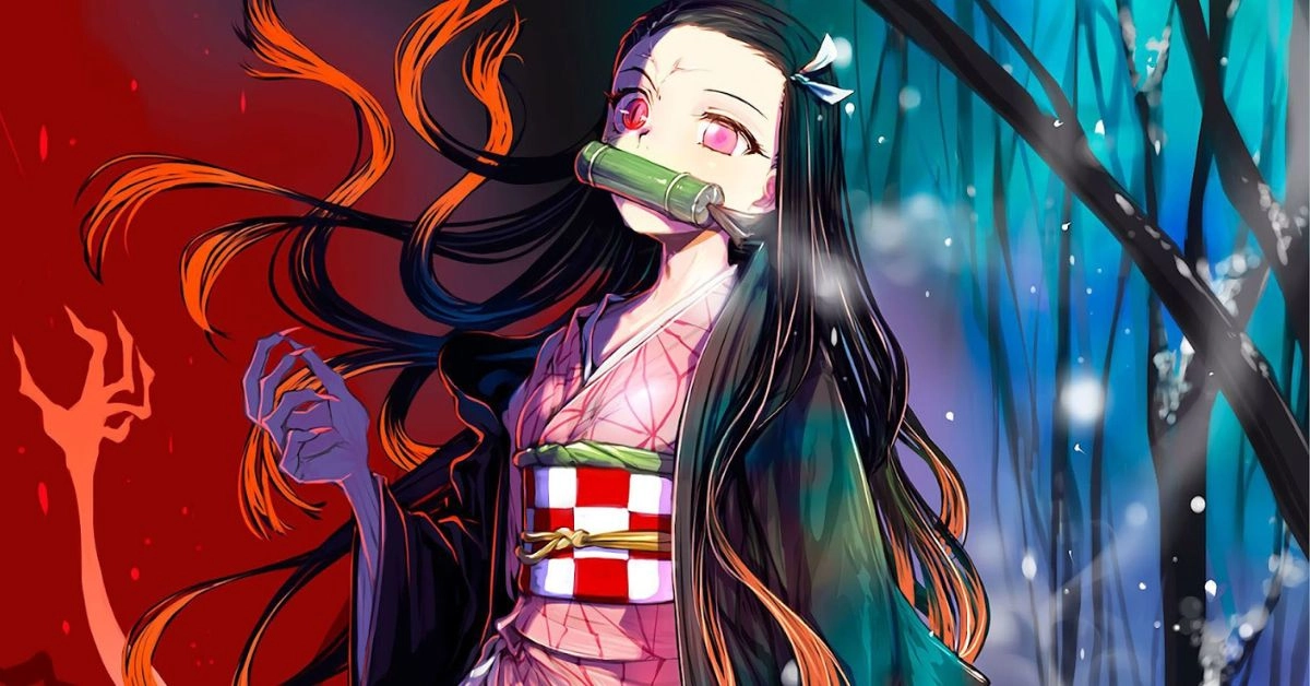 Cực ngầu với ảnh nezuko quỷ đầy bí ẩn