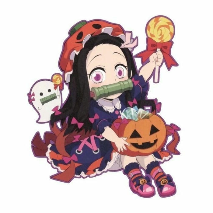 Dễ thương lạ thường với hình ảnh nezuko hóa quỷ cute