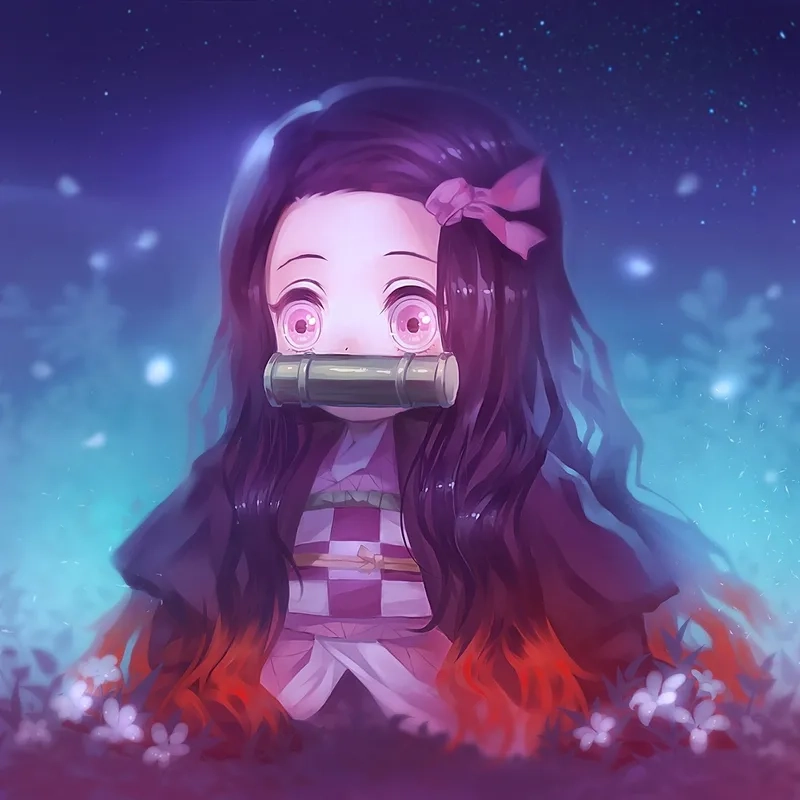Góc nhìn mới từ ảnh nezuko cute chibi