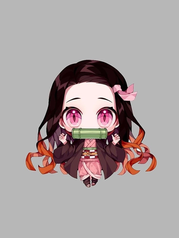 Thích mê với ảnh anime nezuko cute