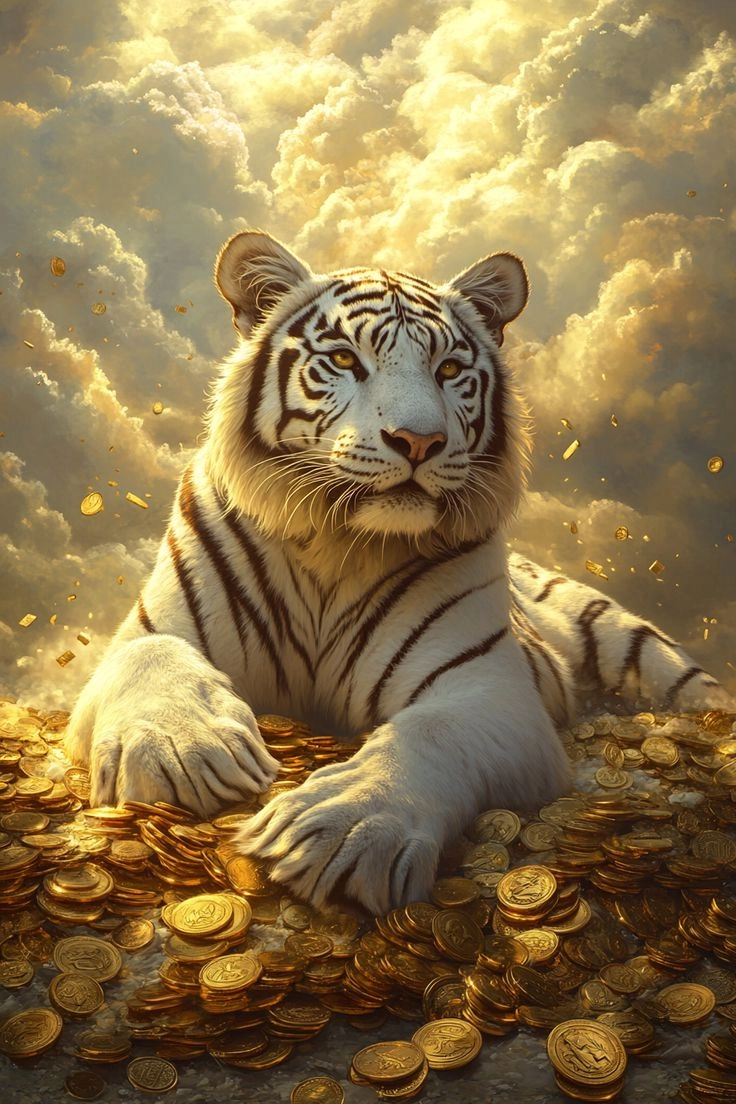 Độc đáo với hổ trắng ngầu không lẫn vào đâu
