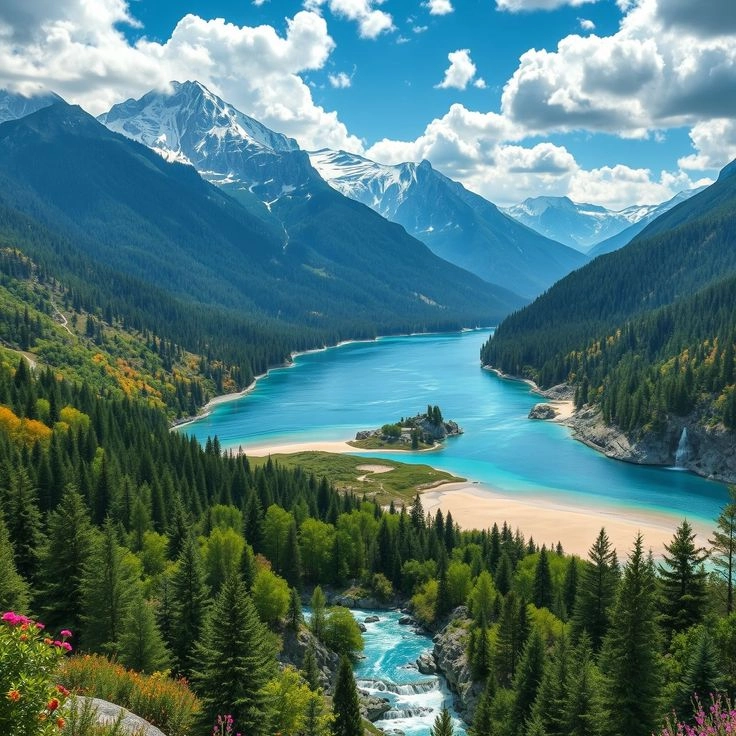 Trải nghiệm lạ mắt qua ảnh núi biển