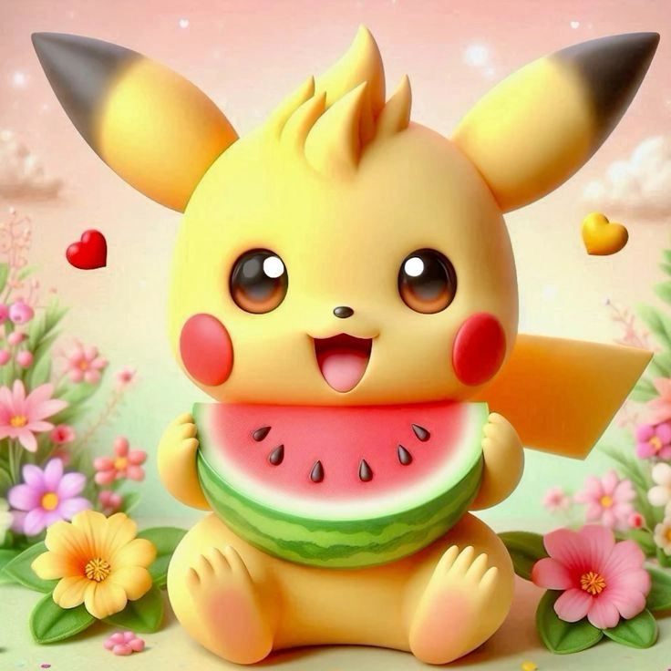 ảnh pikachu anime cho tín đồ hoạt hình dễ thương
