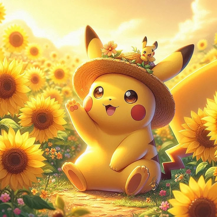 ảnh avatar pikachu siêu đáng yêu thu hút ánh nhìn