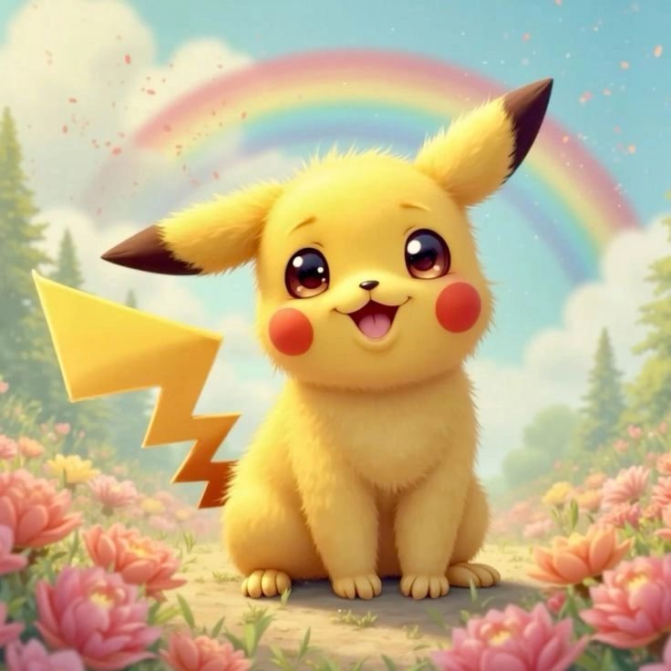 hình ảnh của pikachu tạo điểm nhấn cá nhân