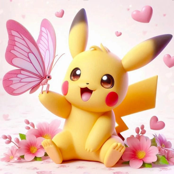 ảnh bìa pikachu cực kỳ nổi bật và sống động