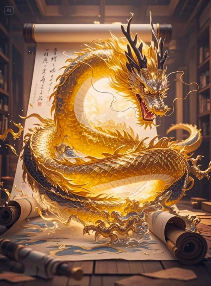 Nhanh tay tải ảnh rồng 3d cực chất về máy ảnh rồng