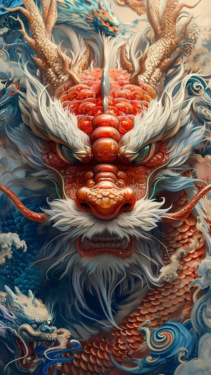 Nổi bật với ảnh rồng xanh 3d huyền bí và sắc nét ảnh rồng