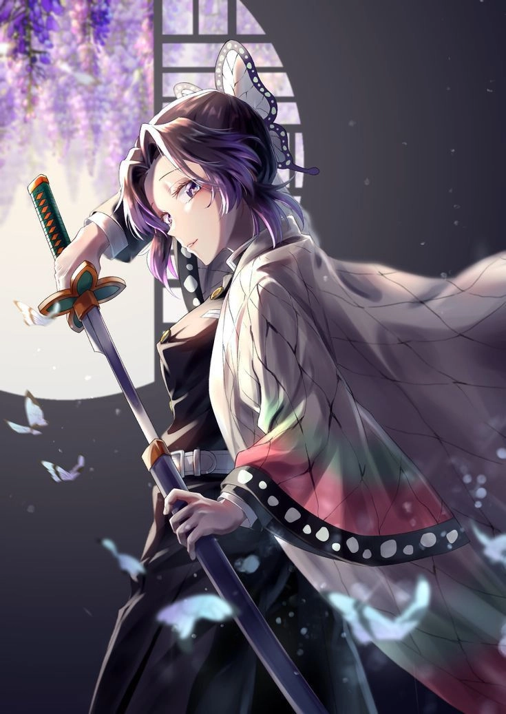 Tỏa sáng cá tính qua ảnh kochou shinobu ngầu