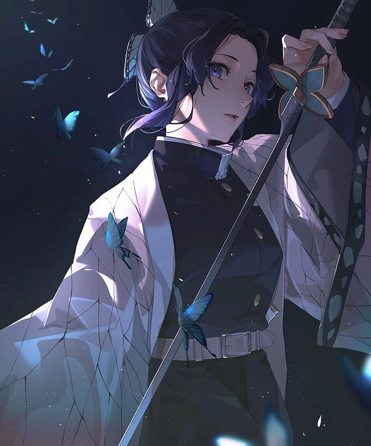 Khung hình sống động với ảnh động shinobu