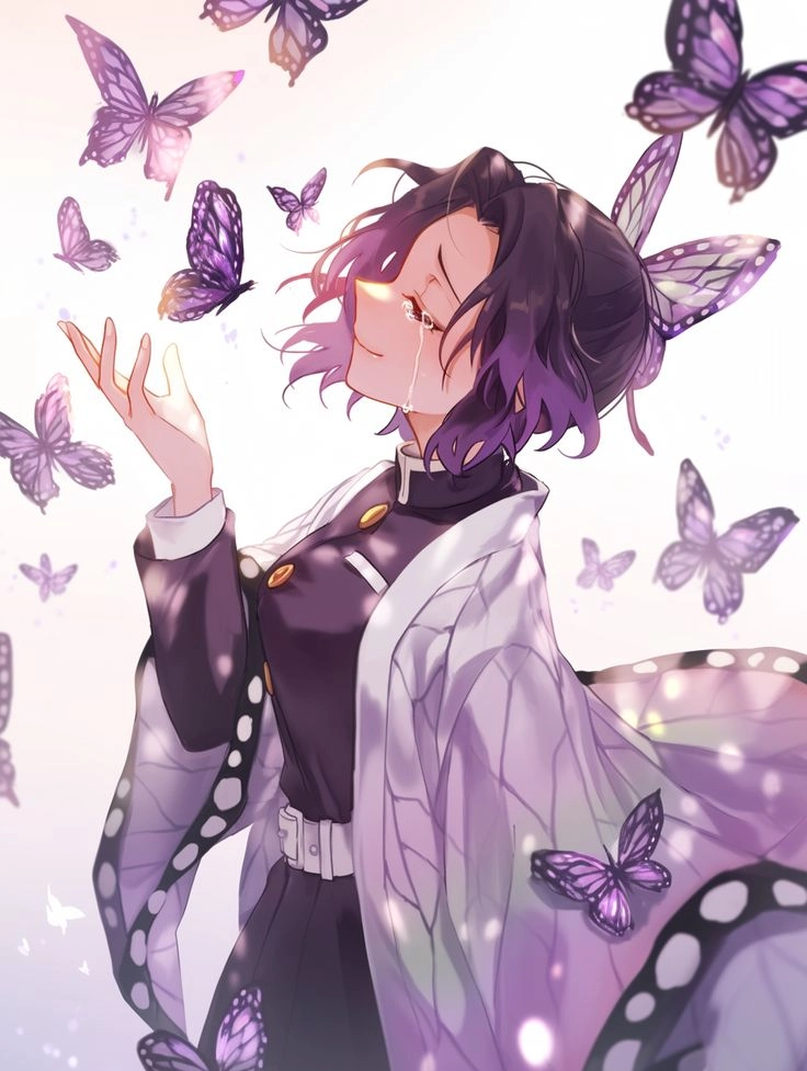 Lắng đọng cảm xúc từ hình ảnh shinobu khóc