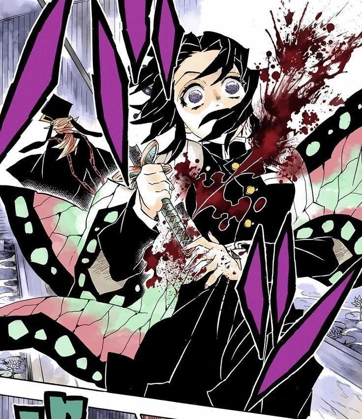 Lưu giữ khoảnh khắc hình ảnh shinobu chết