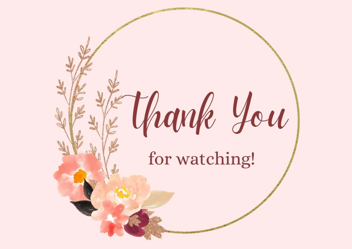 Hình thu hút từ pic of thank you for watching