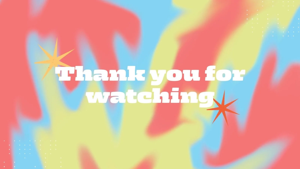 Video nền ấn tượng từ thank you for watching background video